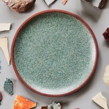 Granby Workshop recycles waste sludge from clay industries to make earthen tableware