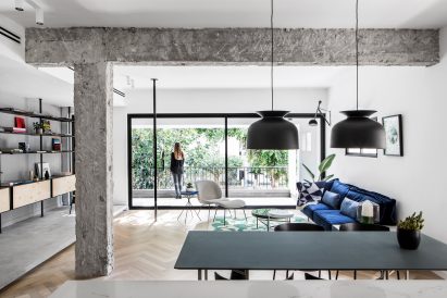 Habima Square apartment by Maayan Zusman