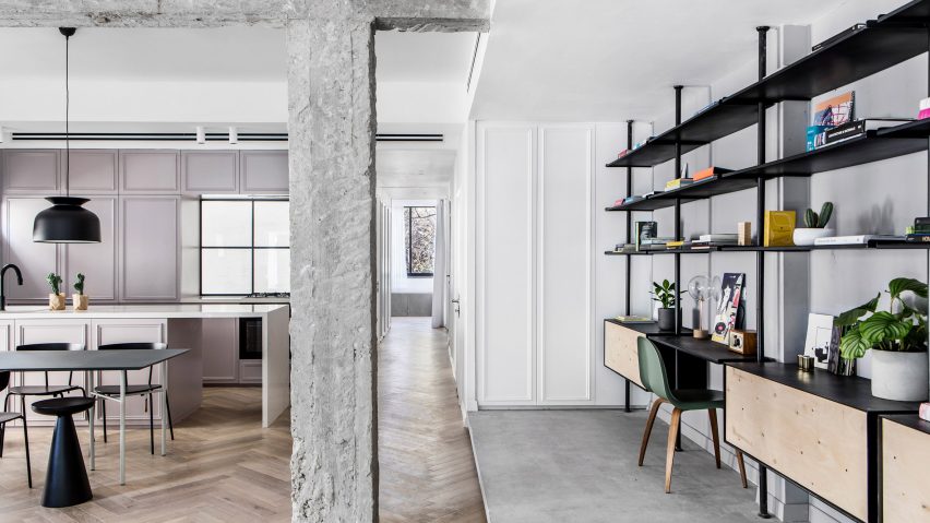 Habima Square apartment by Maayan Zusman