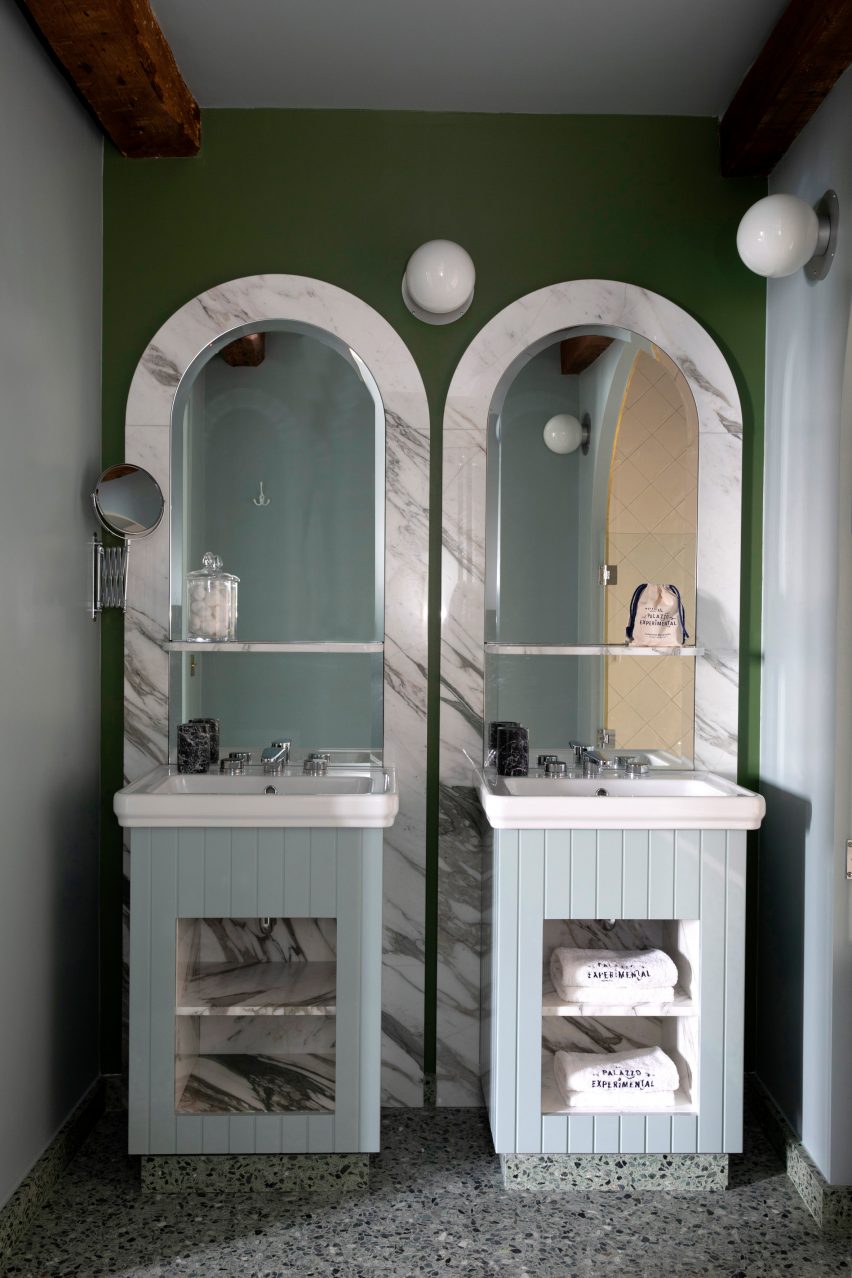 Hotel Il Palazzo Experimental, Venice, designed by DorotheÌe Meilichzon