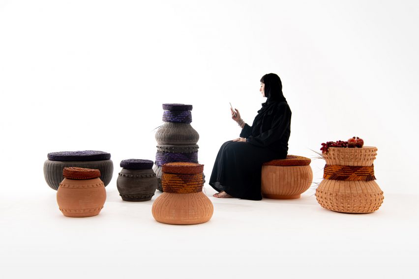 The first Irthi collection was presented at London Design Fair