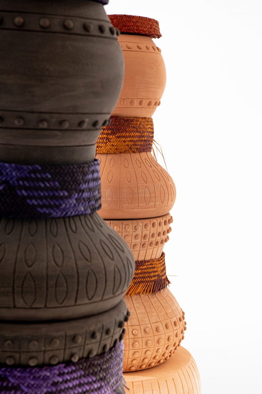 The first Irthi collection was presented at London Design Fair