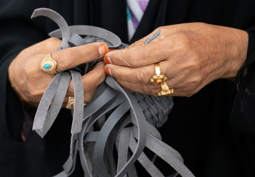 The first Irthi collection was presented at London Design Fair