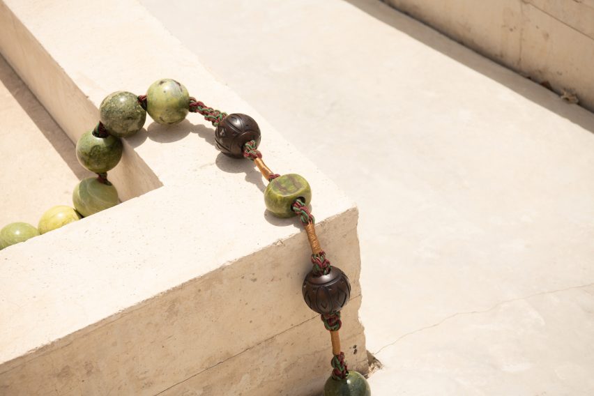 The first Irthi collection was presented at London Design Fair