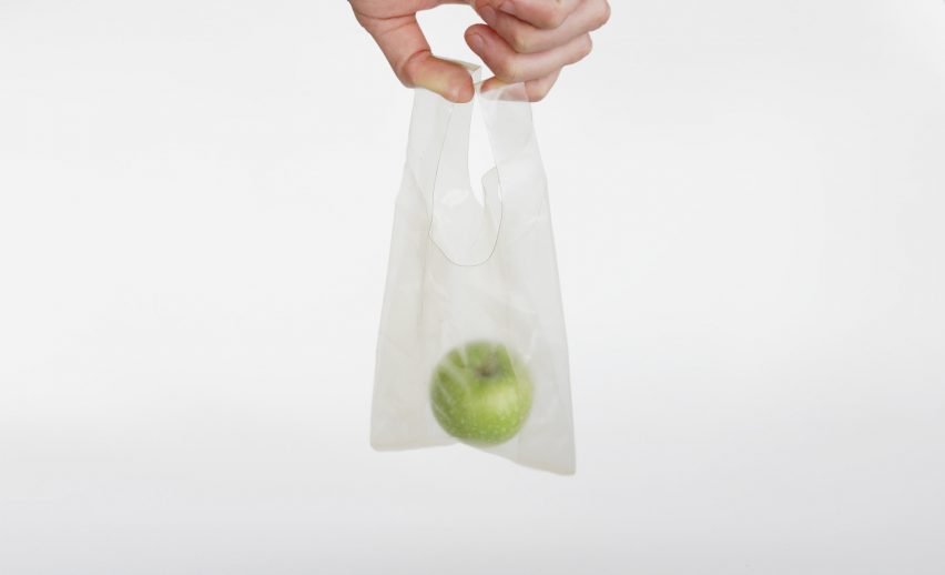 Lucy Hughes' fish scale bioplastic wins UK James Dyson Award for student design