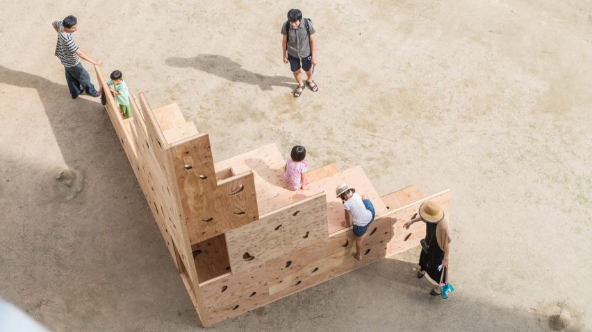 Kagerou Village by Tato Architects, Martinez Barat Lafore Architects, Ludwig Heimbach, Hiroshi Kato, Sven Pfeiffer and Dot Architects at the Kyoto Art Centre, Japan