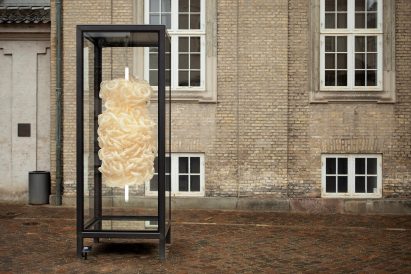 Kathrine Barbro Bendixen uses cow intestines for lighting