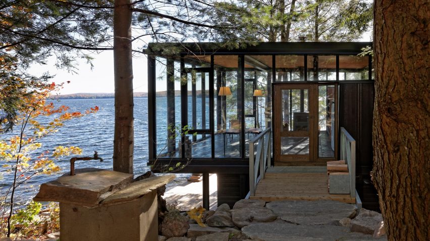 Kawagama Boathouse by Building Arts Architects