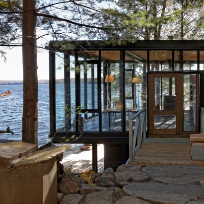Kawagama Boathouse by Building Arts Architects