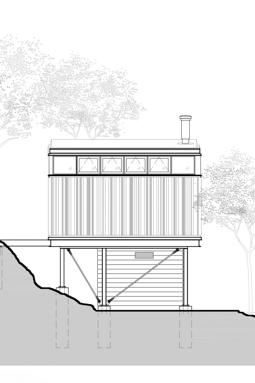 Kawagama Boathouse by Building Arts Architects