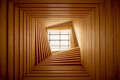 Odunpazari Modern Museum in Eskisehir, Turkey, by Kengo Kuma