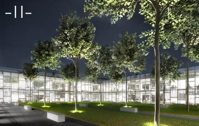 Knowledge Innovation Centre by MDDM for Oscar Niemeyer's Rashid Karame International Fair expo site in Lebanon
