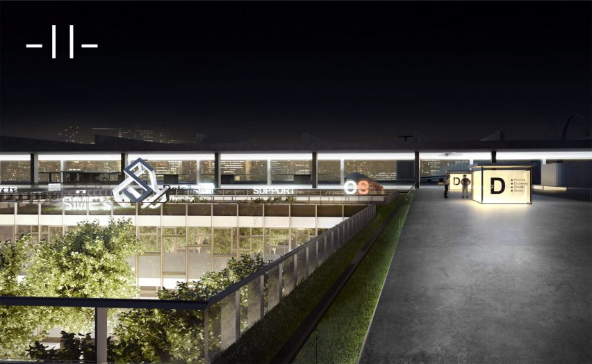 Knowledge Innovation Centre by MDDM for Oscar Niemeyer's Rashid Karame International Fair expo site in Lebanon