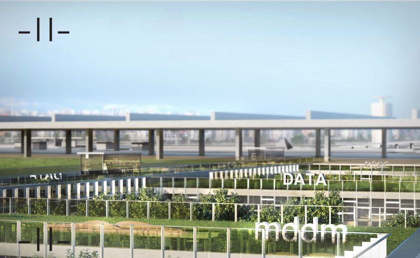 Knowledge Innovation Centre by MDDM for Oscar Niemeyer's Rashid Karame International Fair expo site in Lebanon