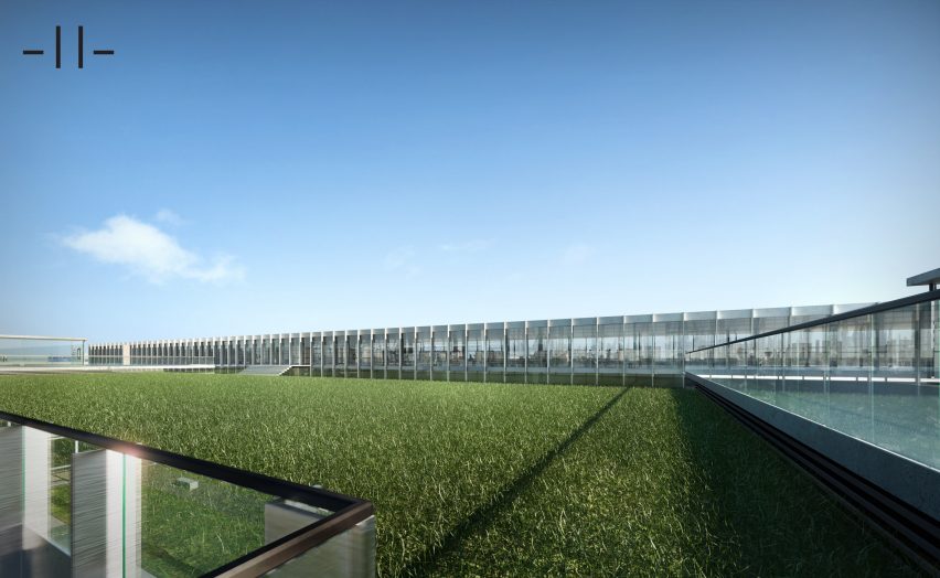 Knowledge Innovation Centre by MDDM for Oscar Niemeyer's Rashid Karame International Fair expo site in Lebanon