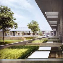 Knowledge Innovation Centre by MDDM for Oscar Niemeyer's Rashid Karame International Fair expo site in Lebanon