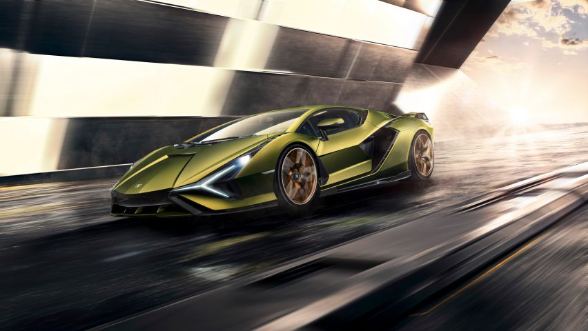 Lamborghini reveals its first hybrid production supercar