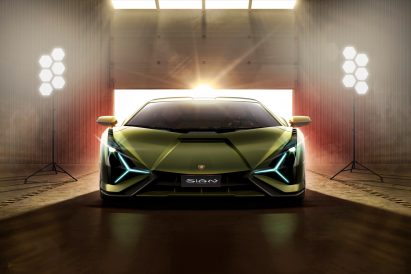 Lamborghini reveals its first hybrid production supercar