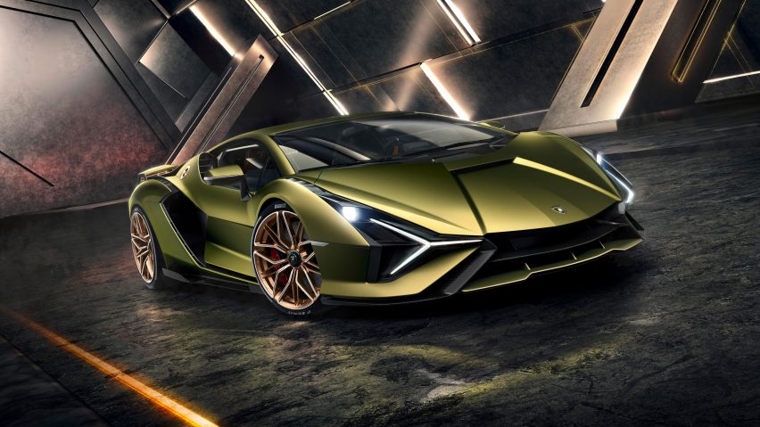 Lamborghini reveals its first hybrid production supercar