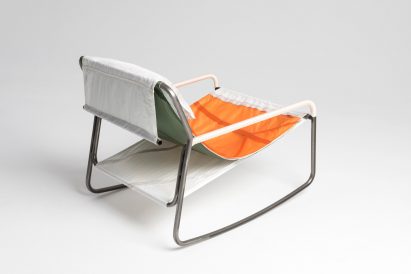 Layer and Raeburn create furniture collection from recycled parachutes