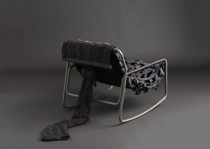 Layer and Raeburn create furniture collection from recycled parachutes