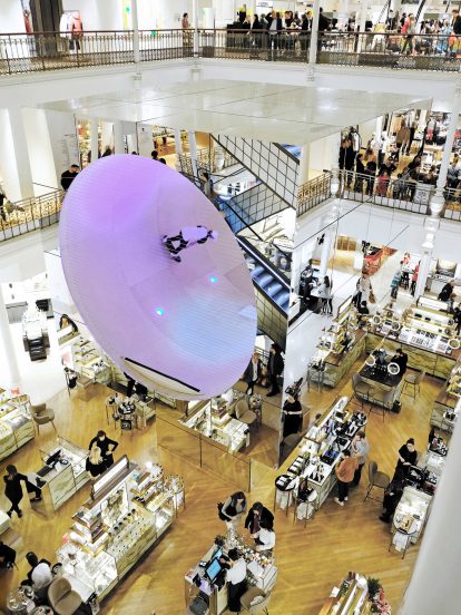 Le Cube installation by MANA and Scott Oster