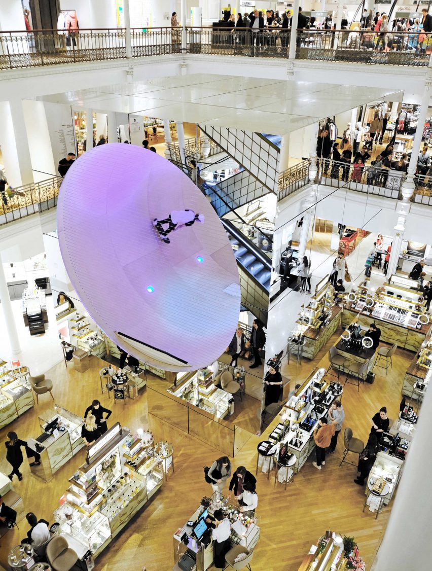 Le Cube installation by MANA and Scott Oster