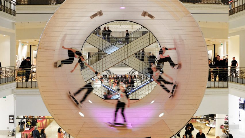 Le Cube installation by MANA and Scott Oster
