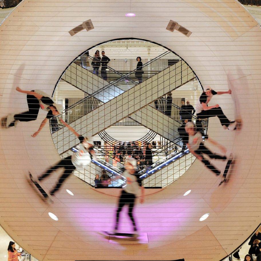 Le Cube installation by MANA and Scott Oster