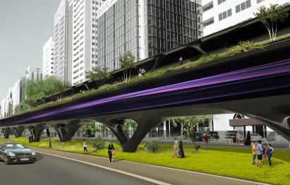 Architecture studio MAD designs solar-powered hyperloop