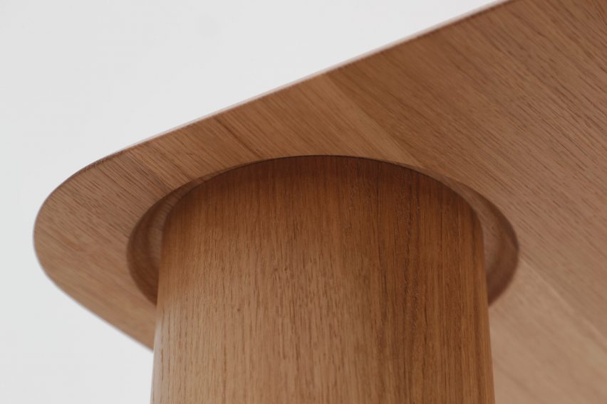 Big Foot tables by Maria Bruun