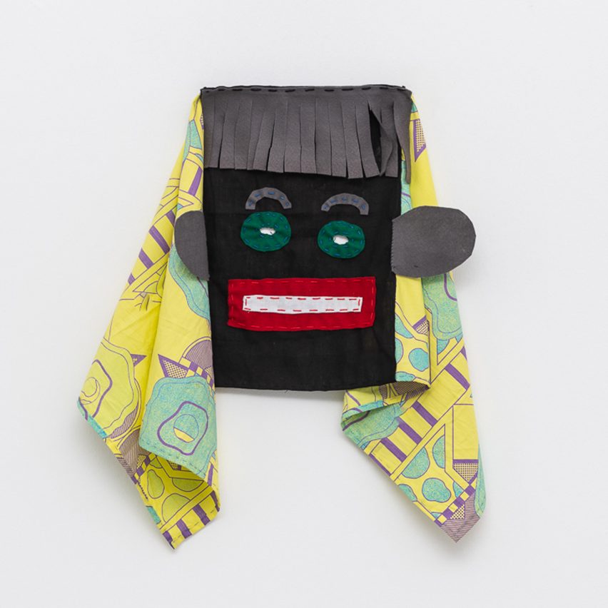 Masters of Disguise masks: Nathalie Du Pasquier