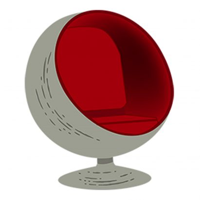 Midcentury Emojis by Death by Modernism