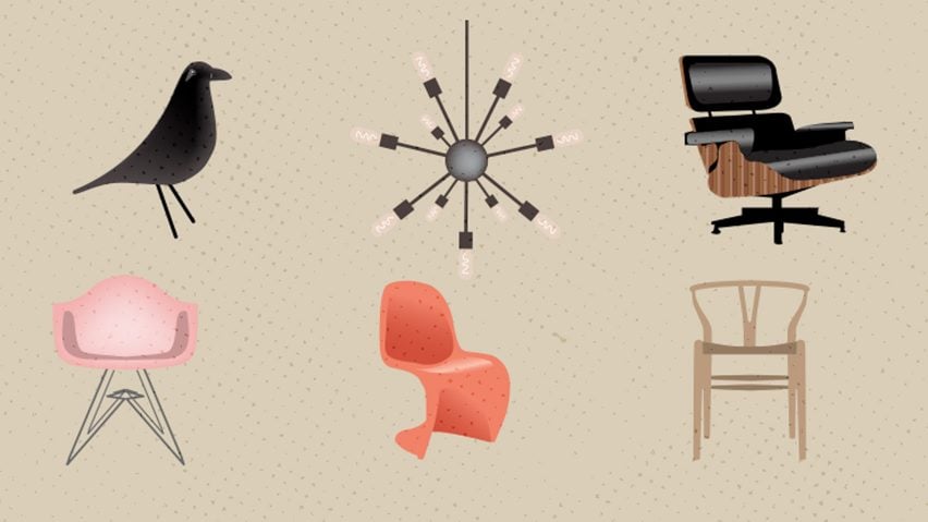 Midcentury Emojis by Death by Modernism
