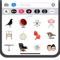 Midcentury Emojis by Death by Modernism
