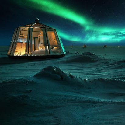 North Pole Igloos hotel by Luxury Action