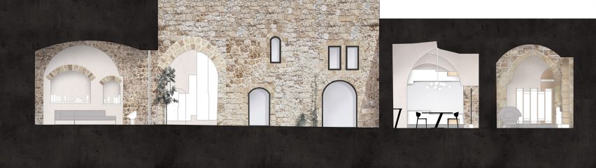 Old Jaffa House 4 by Pitsou Kedem