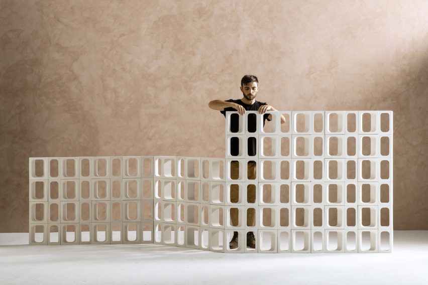 Tom Fereday reinvents the traditional breeze block as a versatile building tool