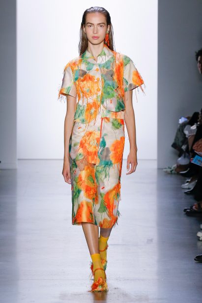 Parsons School of Design student fashion show 2019 New York City