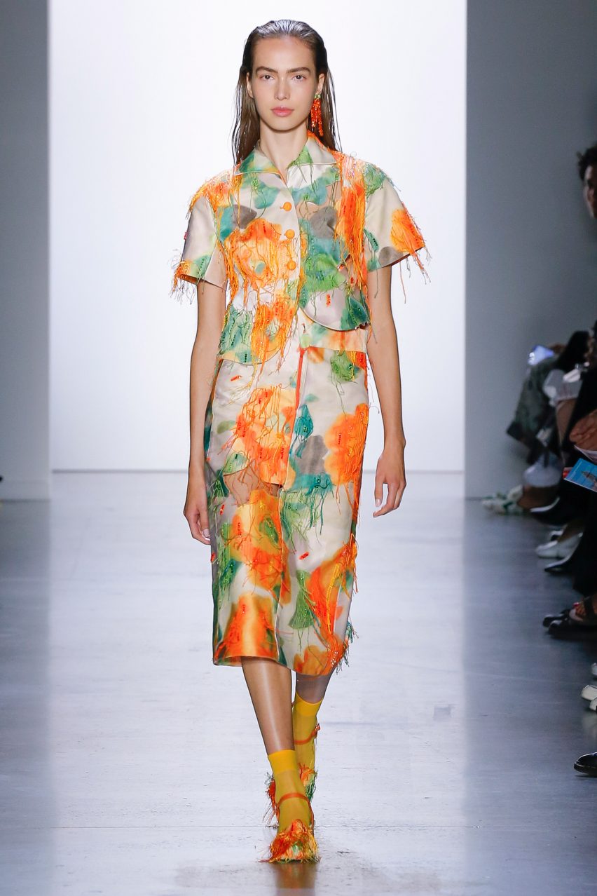 Parsons School of Design student fashion show 2019 New York City