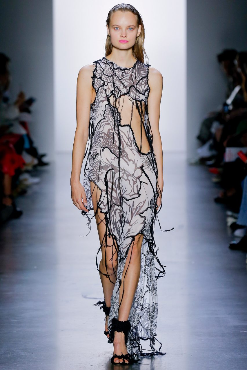 Parsons School of Design student fashion show 2019 New York City