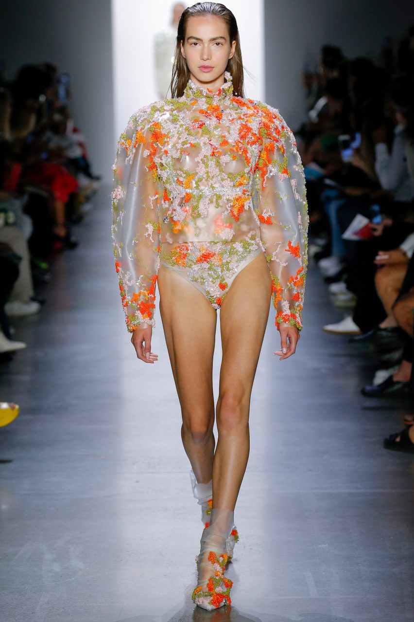 Parsons School of Design student fashion show 2019 New York City