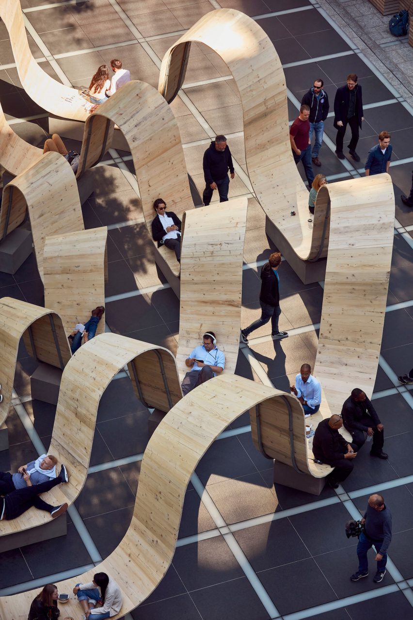 Please Be Seated at London Design Festival by Paul Cocksedge
