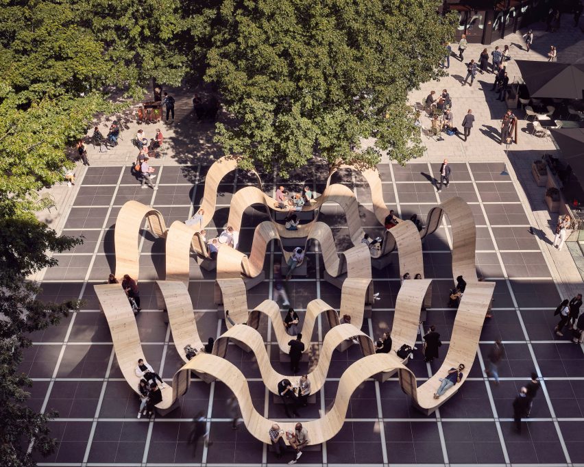 Please Be Seated at London Design Festival by Paul Cocksedge