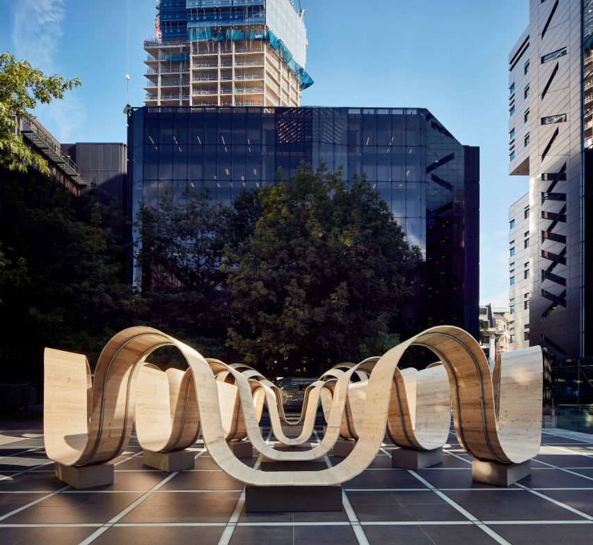 Please Be Seated at London Design Festival by Paul Cocksedge