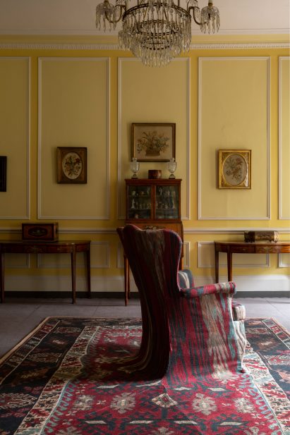 Please Sit installation at Fenton House