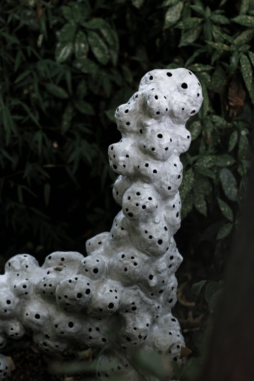 Marlène Huissoud creates sculptural "hotels" for city-dwelling insects
