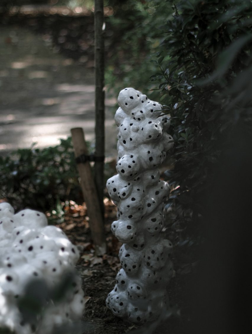 Marlène Huissoud creates sculptural "hotels" for city-dwelling insects
