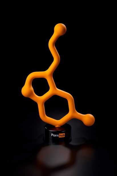 Pornhub Awards designed by Peter Saville