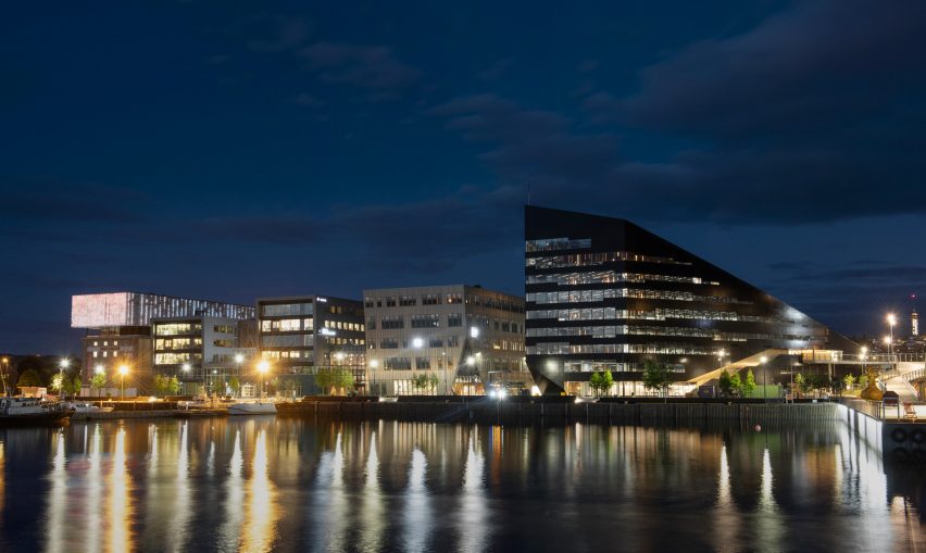 Powerhouse Brattørkaia office building in Tronheim by Snøhetta